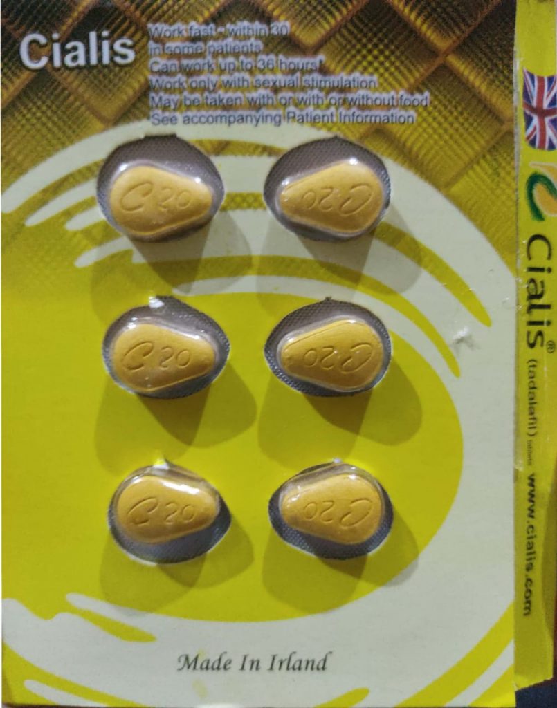 Buy Cialis 20 MG Tadalafil Original Tablets in Pakistan